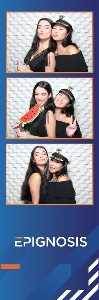 onephotobooth_corporate blue strip template photo vintage booth oak-wood