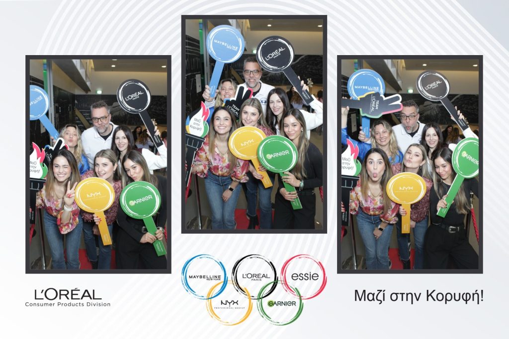 onephotobooth_classic mirror l'oreal olympics template