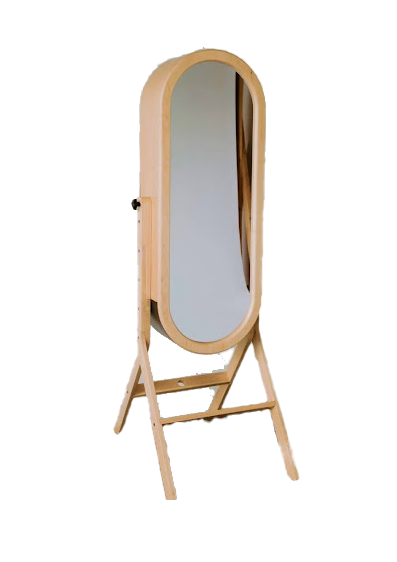 Retro Oval Mirror onephotobooth