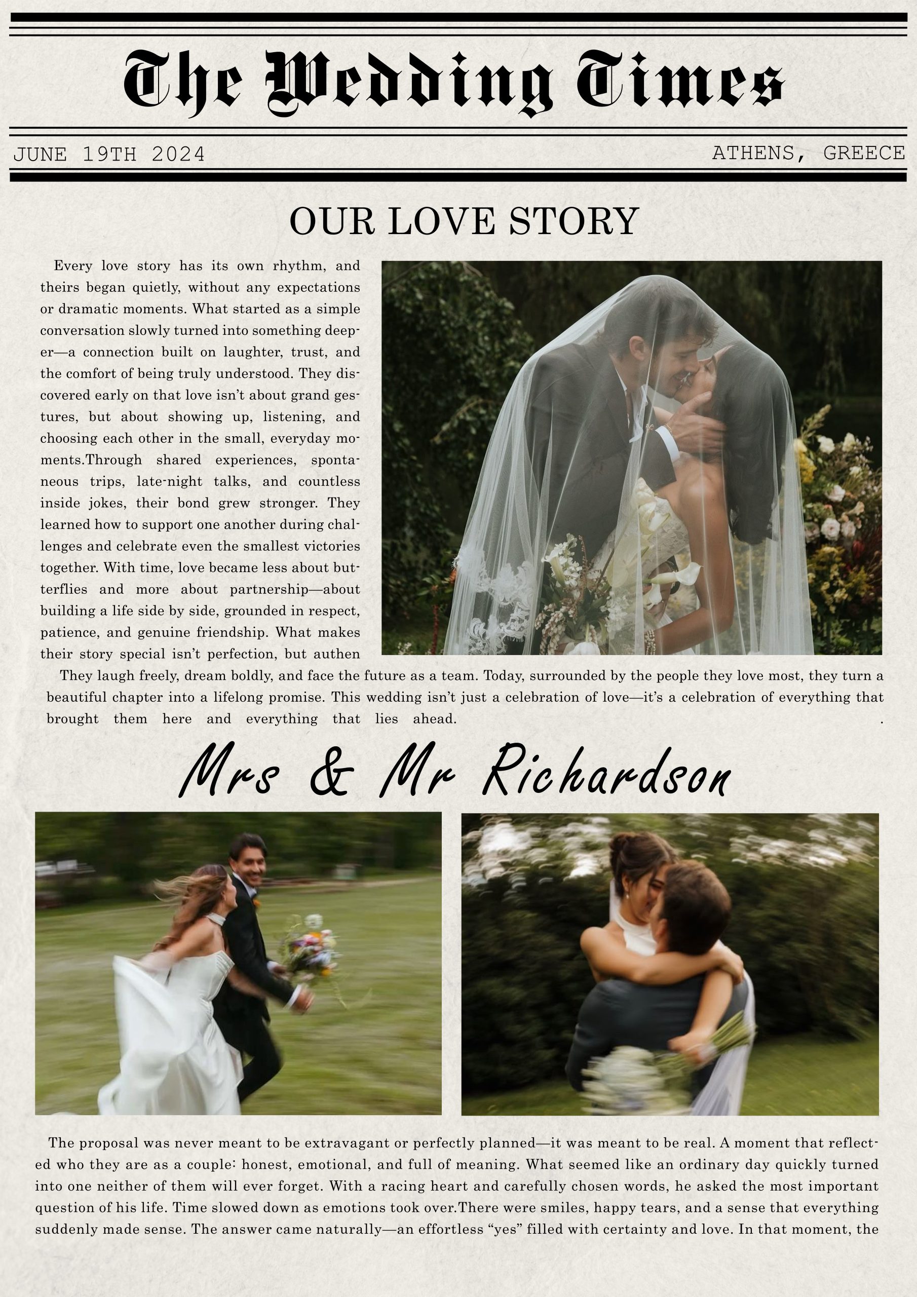 Wedding newspaper inside_onephotobooth