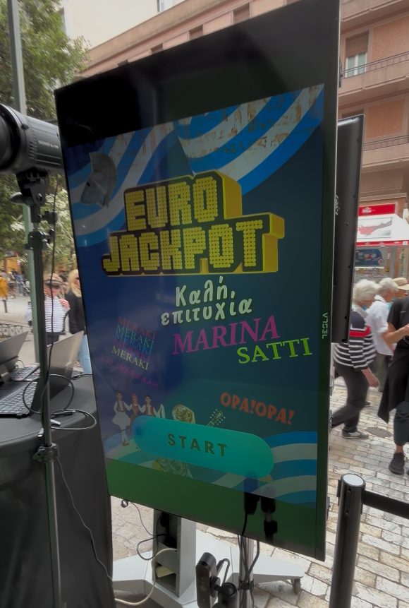 Green screen video set up detail_onephotobooth