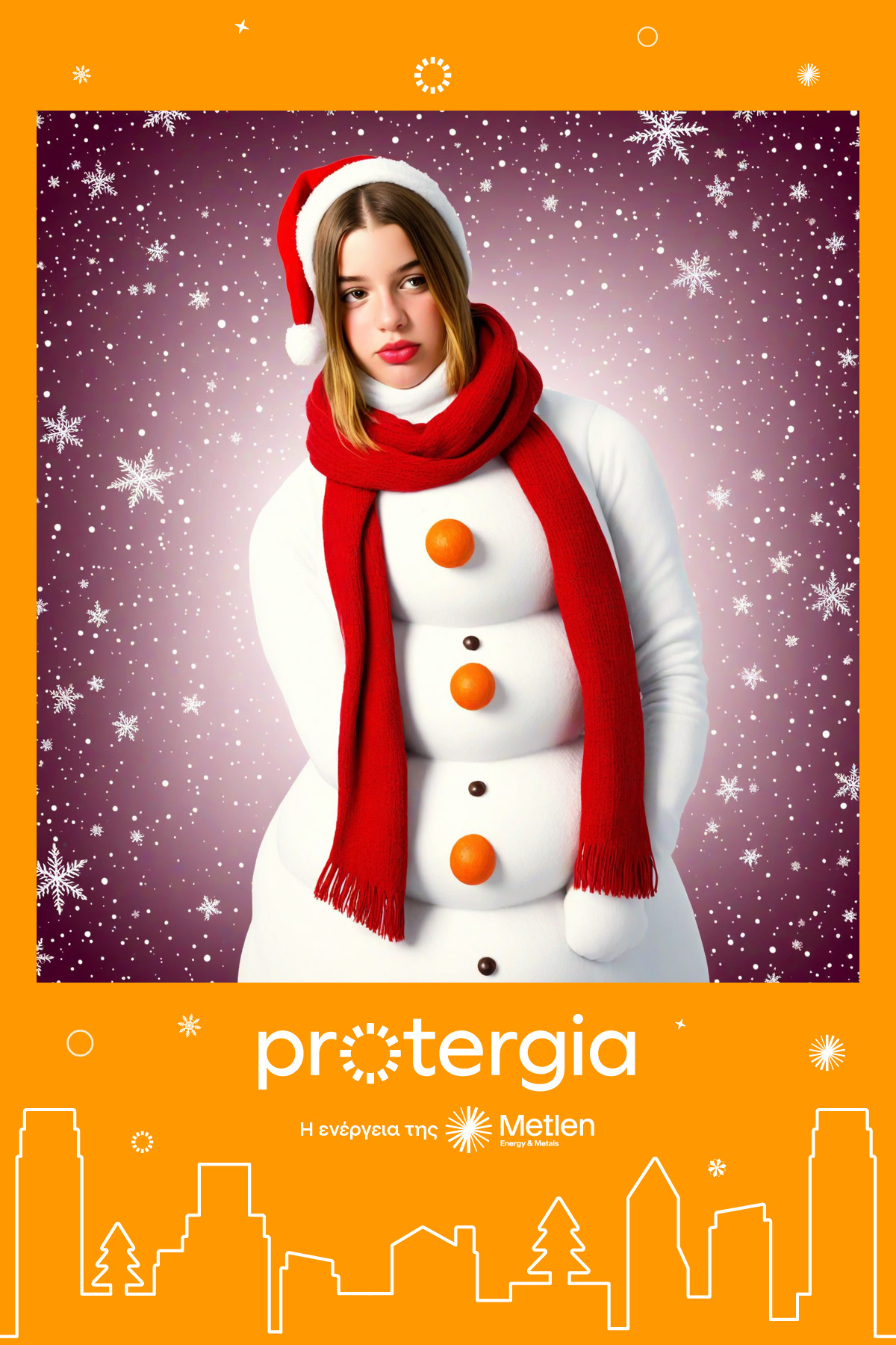 AI filter snowoman_onephotobooth