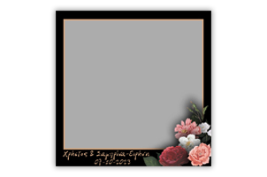 Black Roses video template_onephotobooth