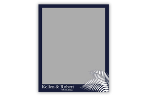 Blue Fern video template_onephotobooth
