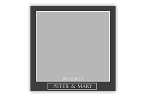Classic Grey video template_onephotobooth
