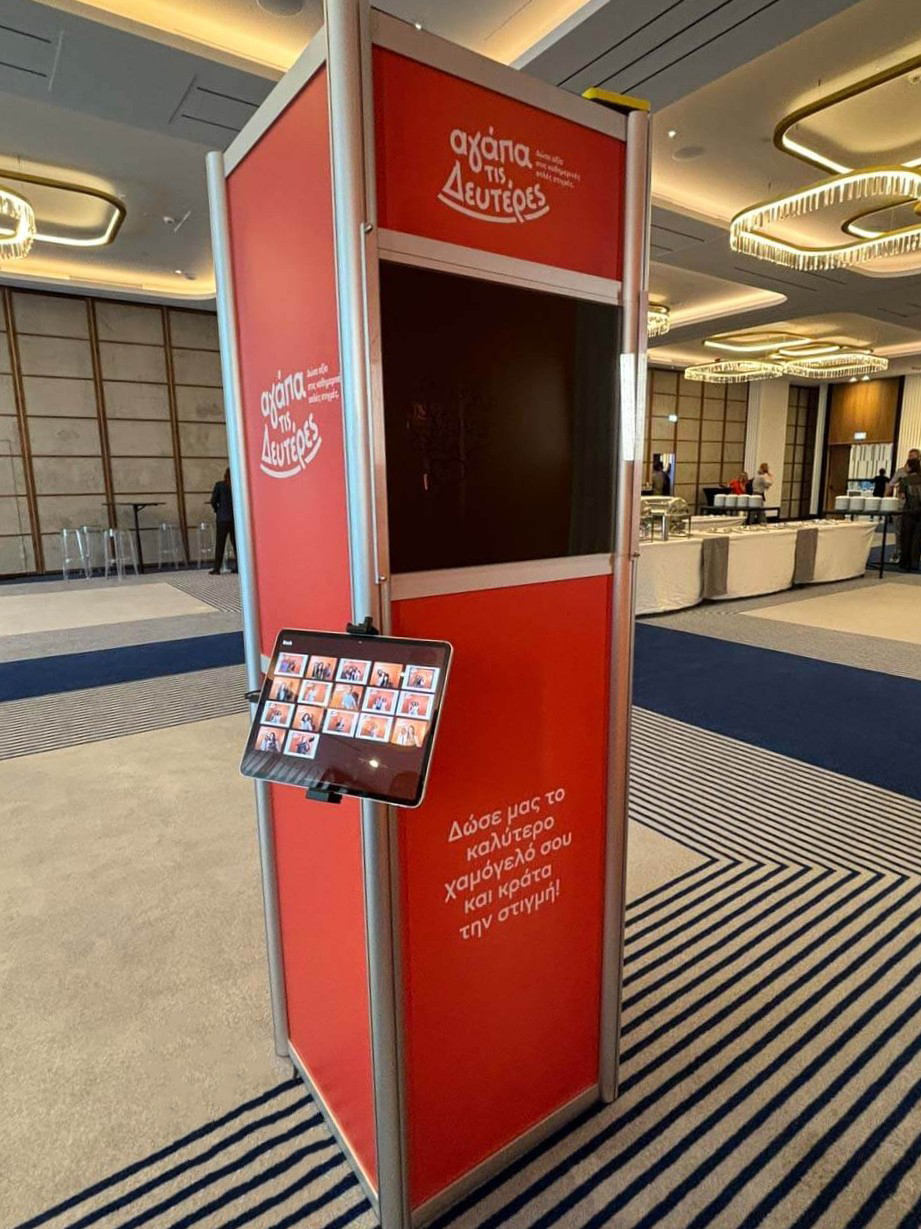 Scribble booth set up_onephotobooth