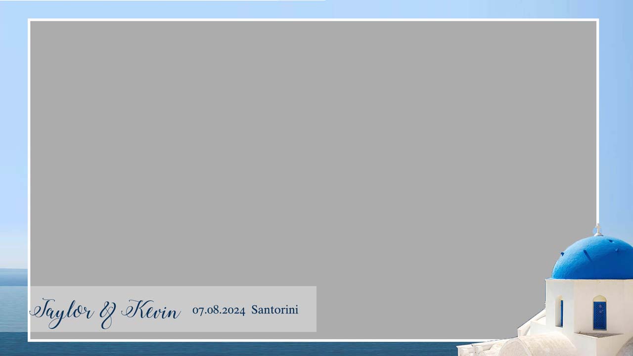 Santorini video template_onephotobooth