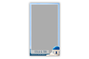 Santorini vertical2 video template_onephotobooth